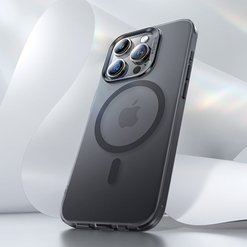 Benks MagClap Lucid Armor Phone Case for iPhone 15 Series - Titanium - Best Buy Tech