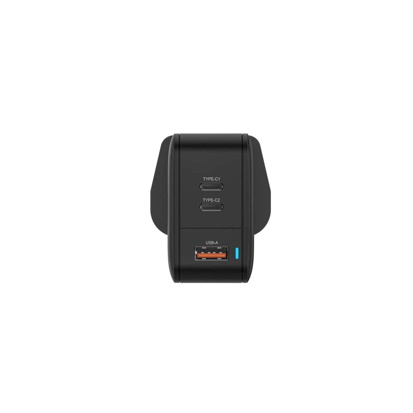 AMAZING THING THUNDER PRO GAN 66W 2C1A WALL CHARGER BLACK - ALAMAT