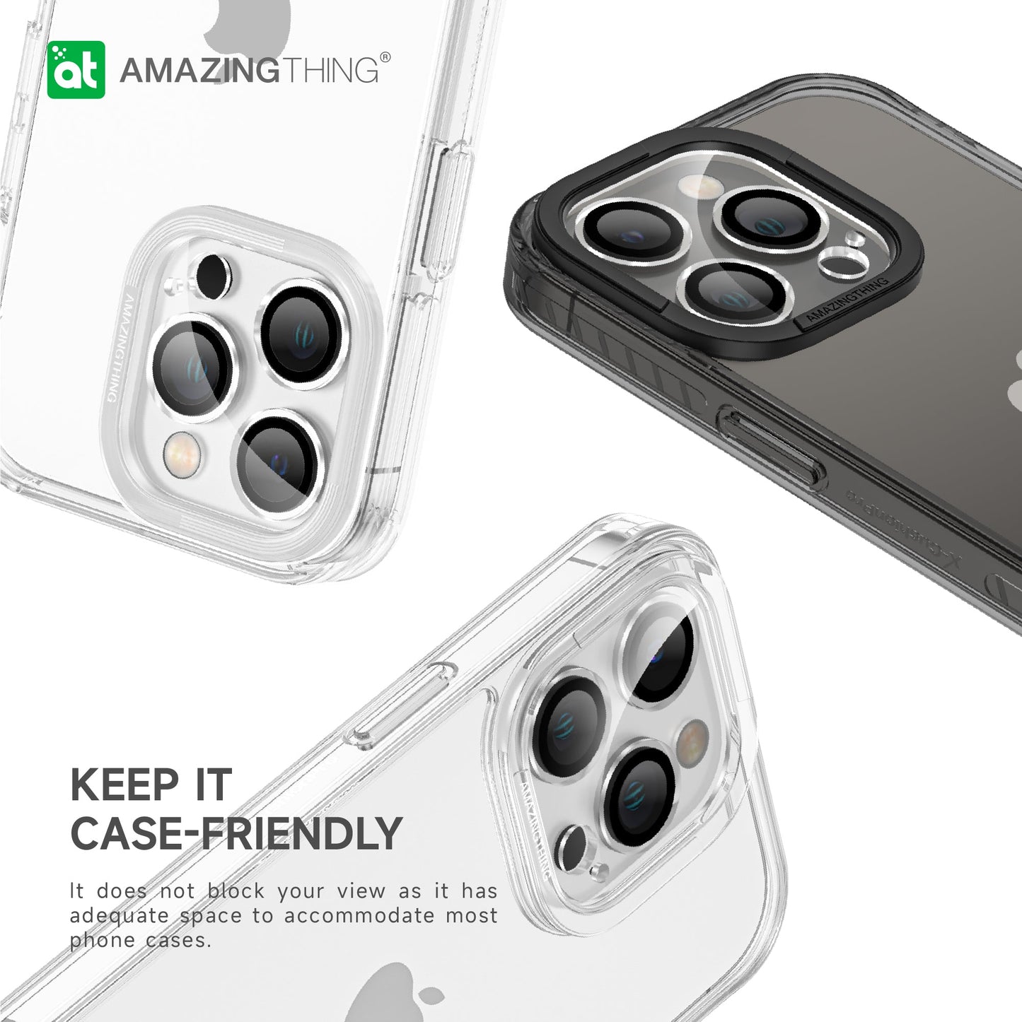 AMAZING THING IPHONE 2022 6.1" PRO/6.7" PRO MAX PURE LENS GLASS - ALAMAT