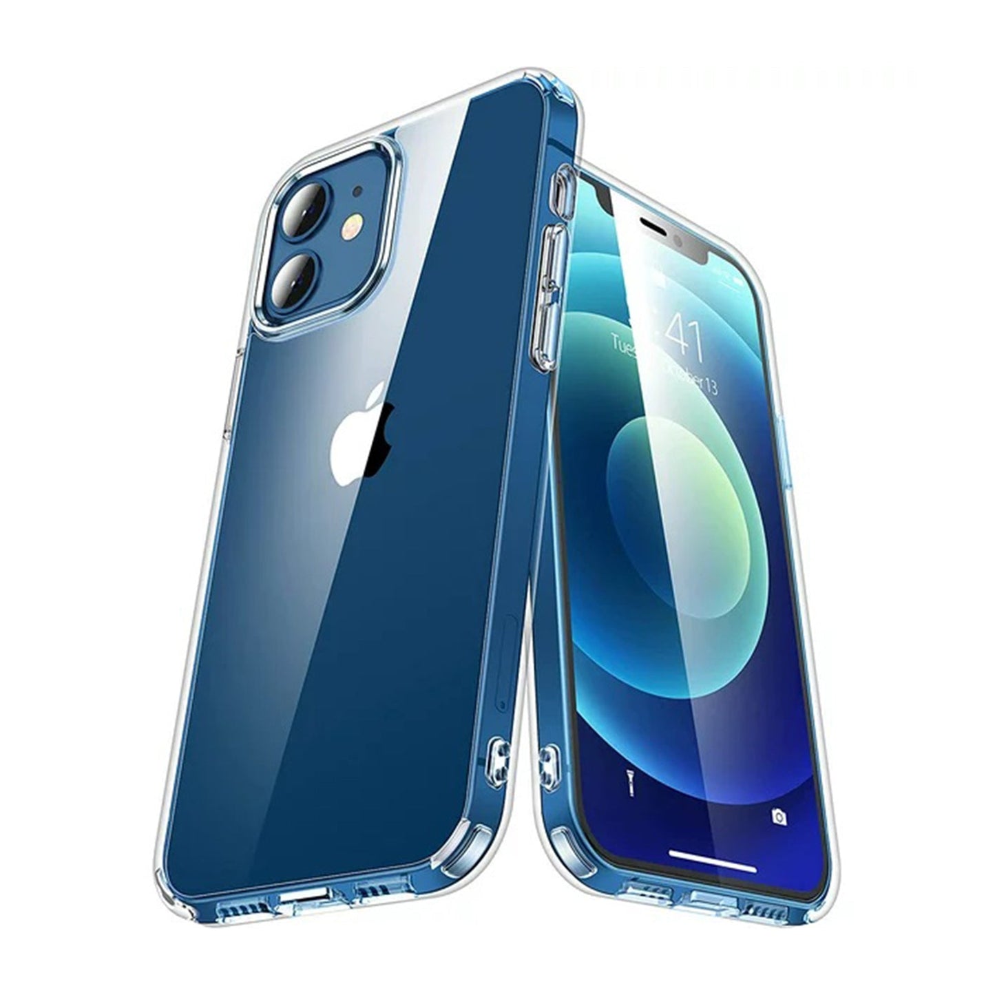 UGREEN Bright Cushion Protective Case For iPhone 12 Mini - Clear - ALAMAT