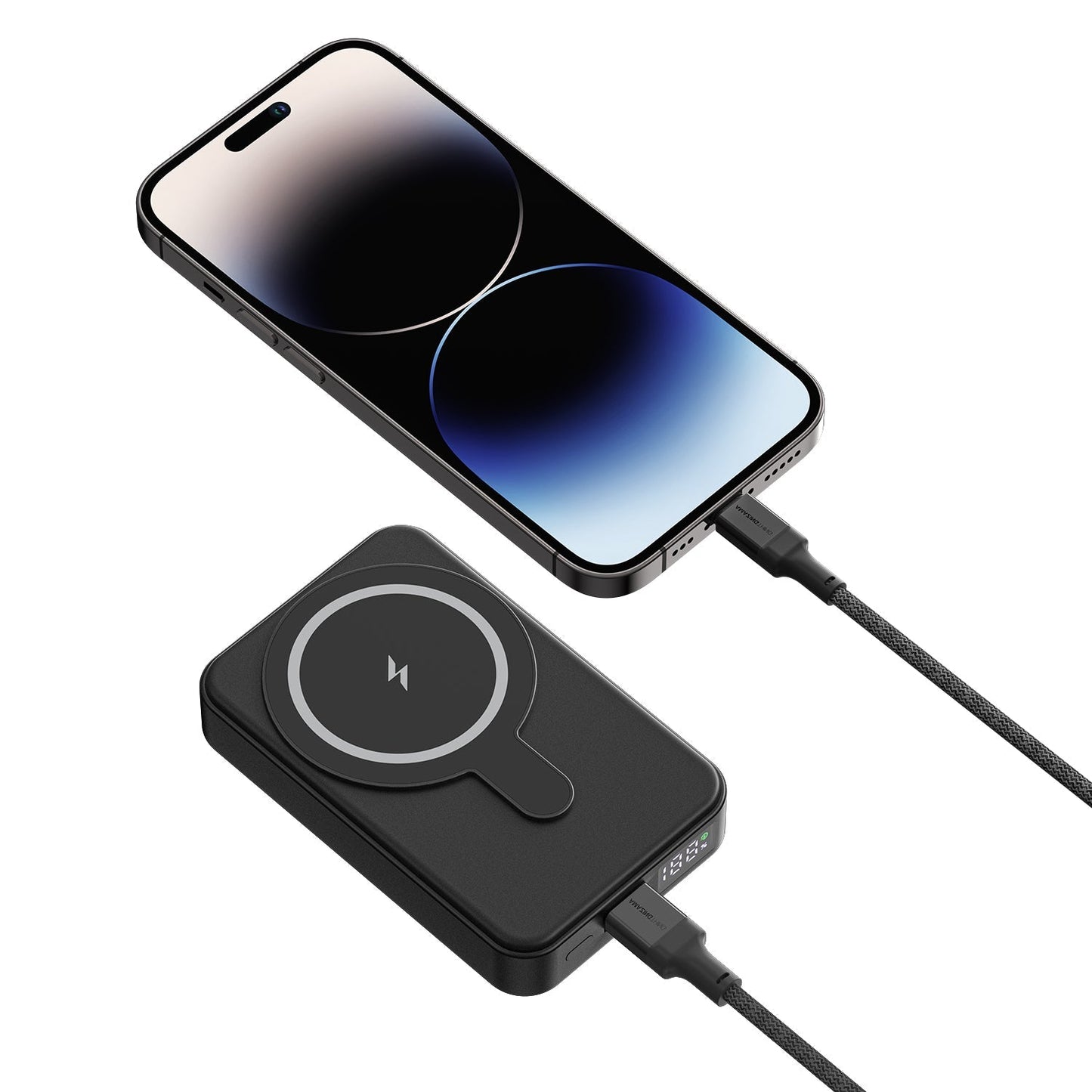 AMAZING THING THUNDER PRO MAG PD 5000MAH POWER BANK WITH HOLDER - ALAMAT