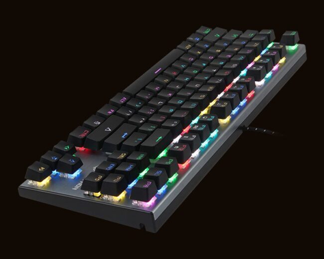 MEETION MT-MMK04 RGB 87 KEYS MECHANICAL GAMING KEYBOARD - Best Buy Tech