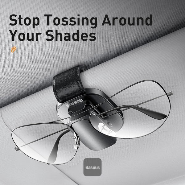 Baseus Car Visor Sunglass Holder - Best Buy Tech