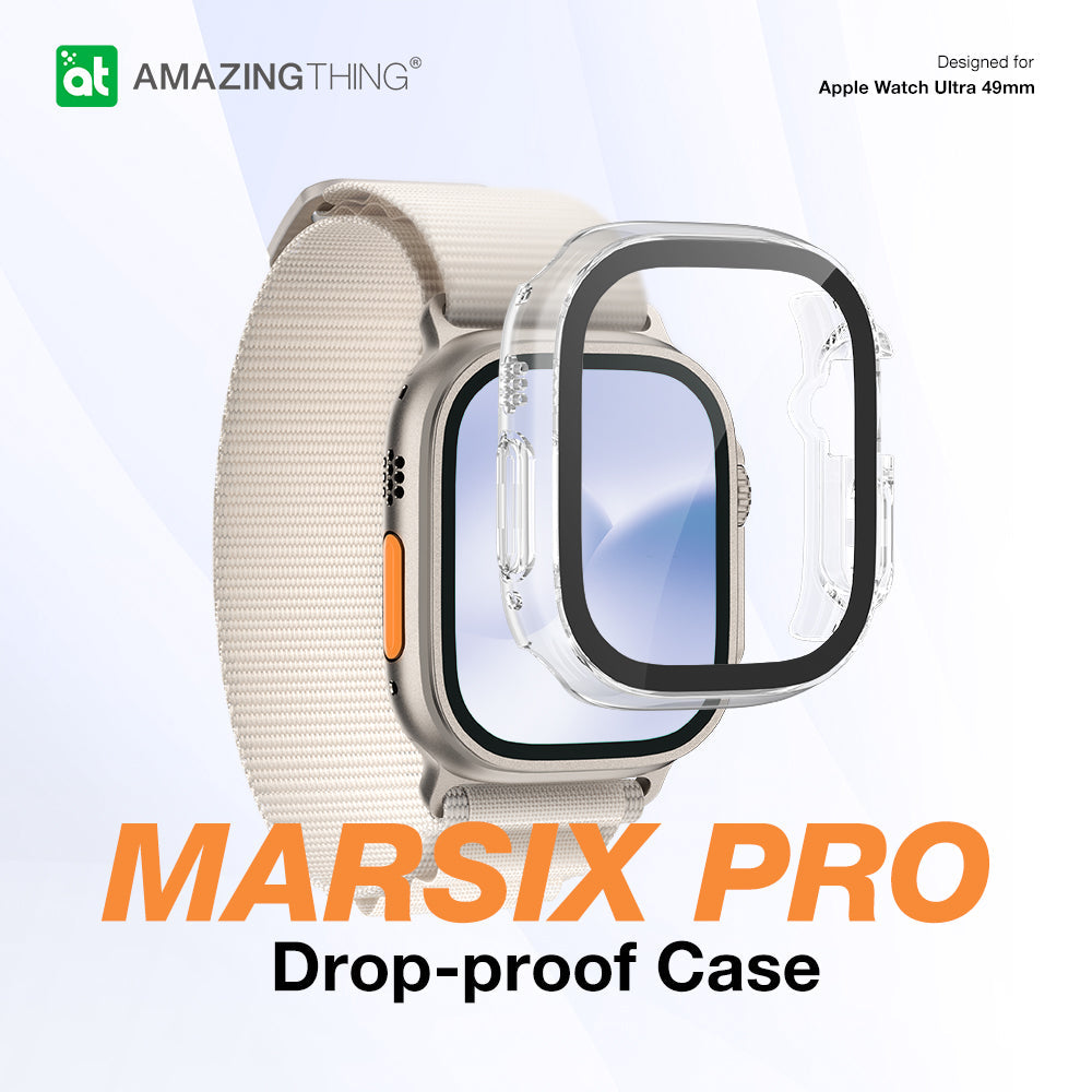 AMAZING THING APPLE WATCH ULTRA MARSIX PRO BUMPER W/ GLASS 49MM - ALAMAT
