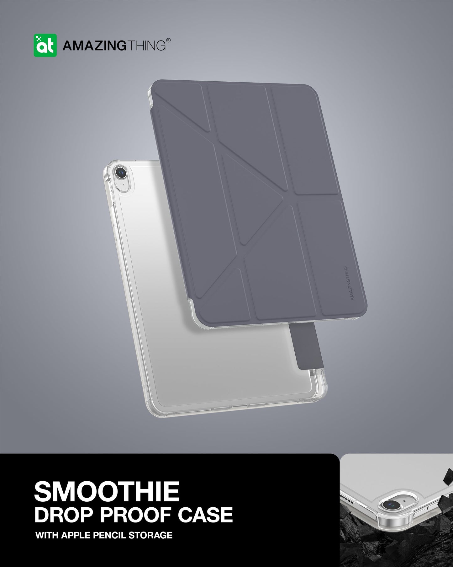 AMAZING THING SMOOTHIE DROP PROOF CASE FOR IPAD AIR 5 10.9" 2022 - ALAMAT
