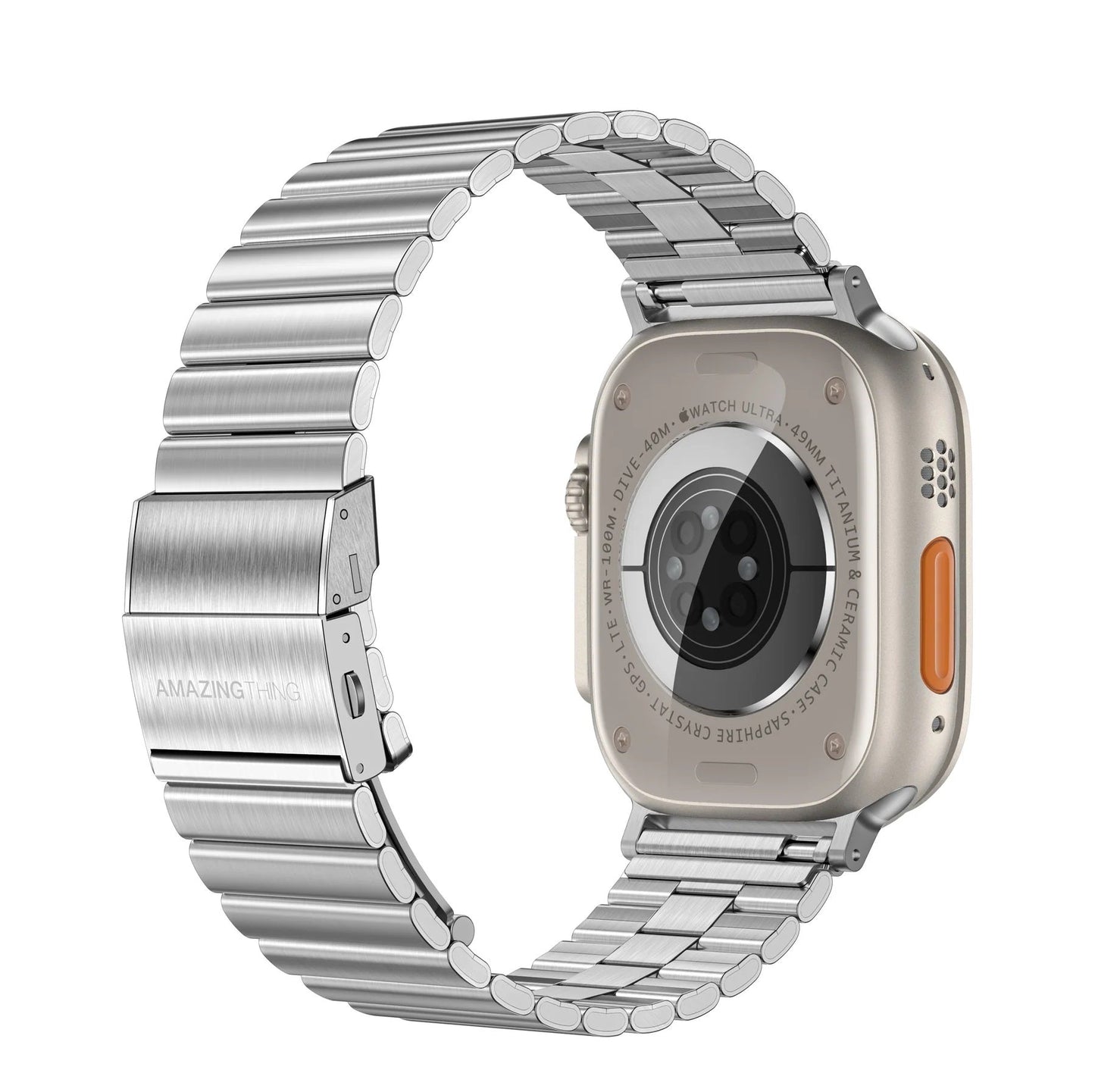 AMAZING THING TITAN STAINLESS STEEL BAND FOR APPLE WATCH 49/45/44/42MM - ALAMAT
