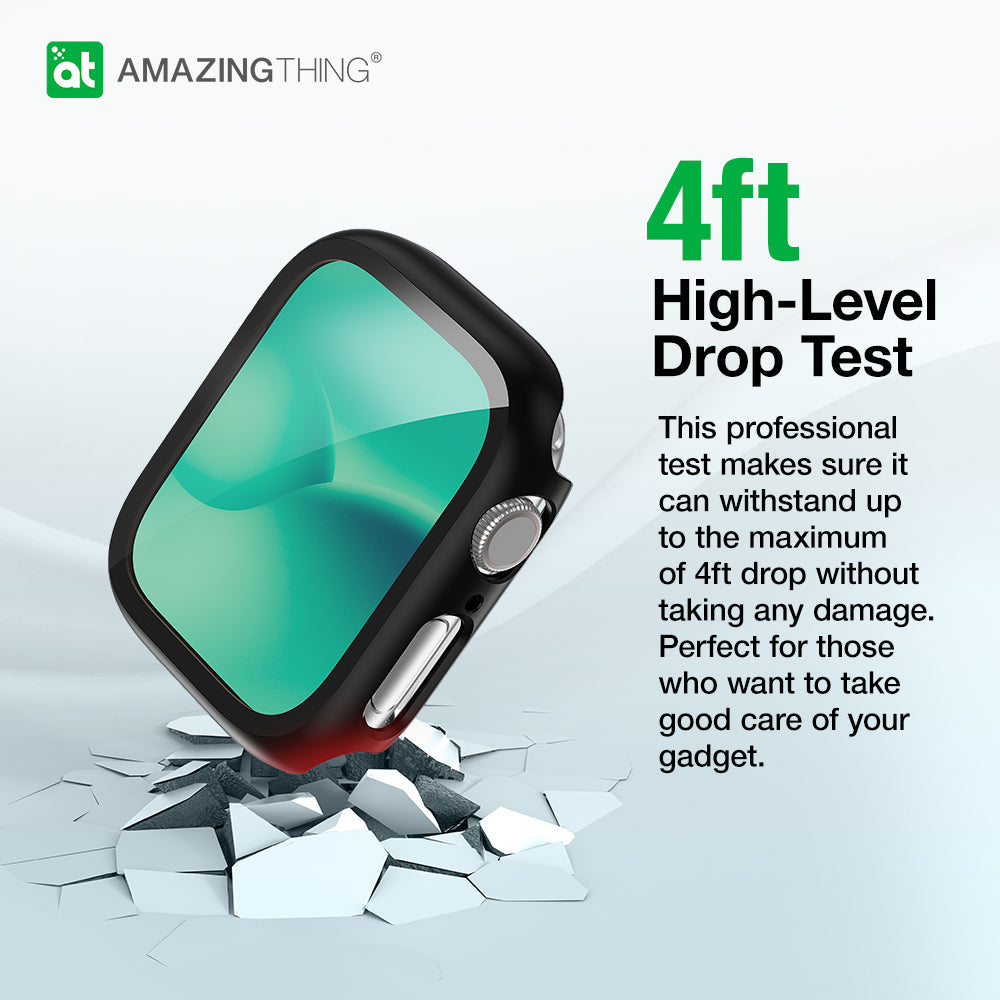 AMAZING THING APPLE WATCH SERIES 8 MARSIX BUMPER W/ GLASS 41/45MM - ALAMAT