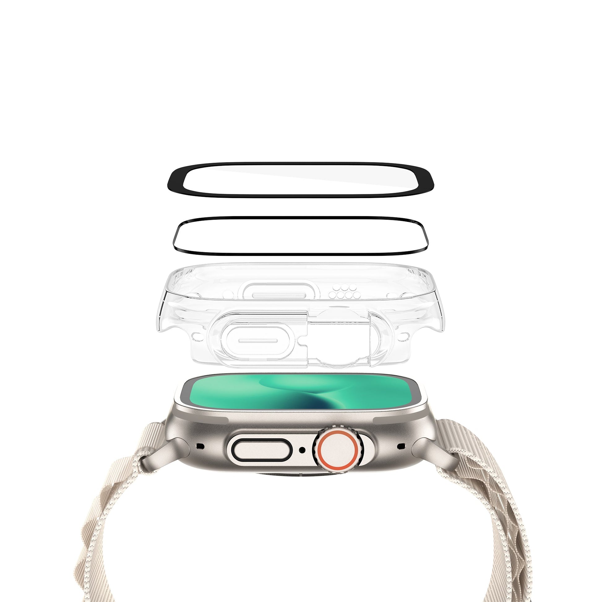 AMAZING THING APPLE WATCH ULTRA MARSIX PRO BUMPER W/ GLASS 49MM - ALAMAT