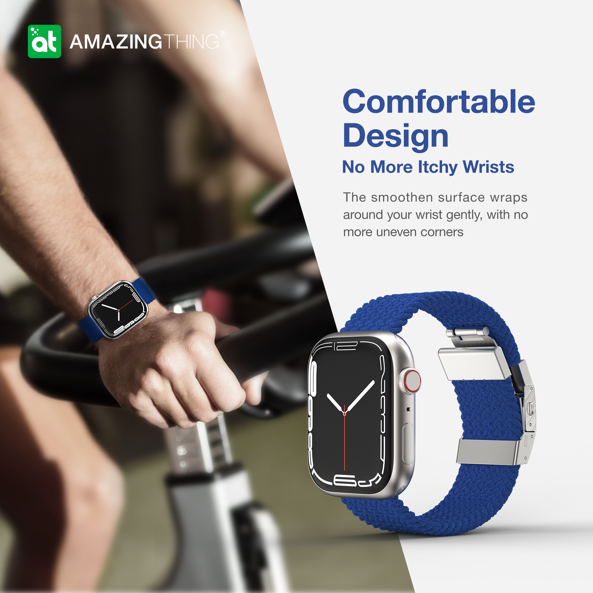 AMAZING THING TITAN WEAVE BAND FOR APPLE WATCH - ALAMAT