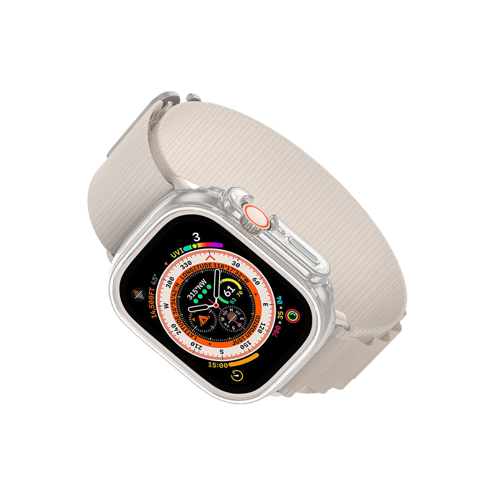 AMAZING THING APPLE WATCH SERIES ULTRA MINIMAL DP CASE 49MM FULL CLEAR - ALAMAT