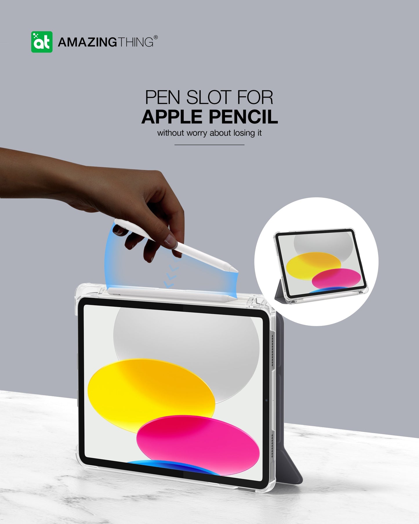 AMAZING THING SMOOTHIE DROP PROOF CASE FOR IPAD AIR 5 10.9" 2022 - ALAMAT