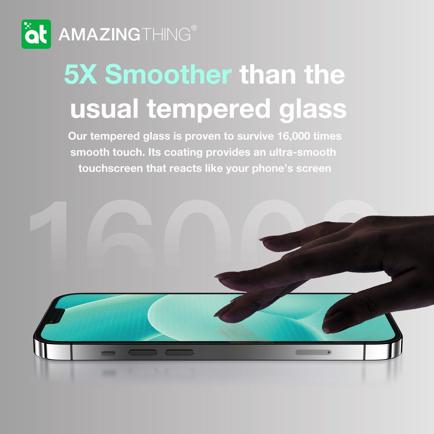 AMAZING THING IPHONE 2022 6.7" PRO 2.75D FULL COVER RADIX GLASS - ALAMAT