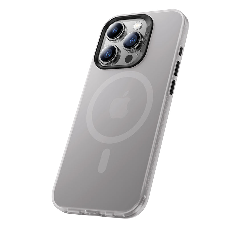 Benks MagClap Lucid Armor Phone Case for iPhone 15 Series - Titanium - Best Buy Tech