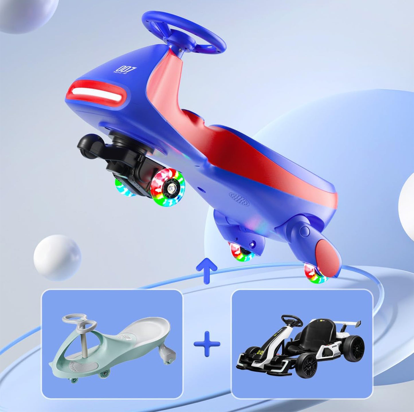 Yadea 12V N7 Pro Electric Wiggle Car for Kids