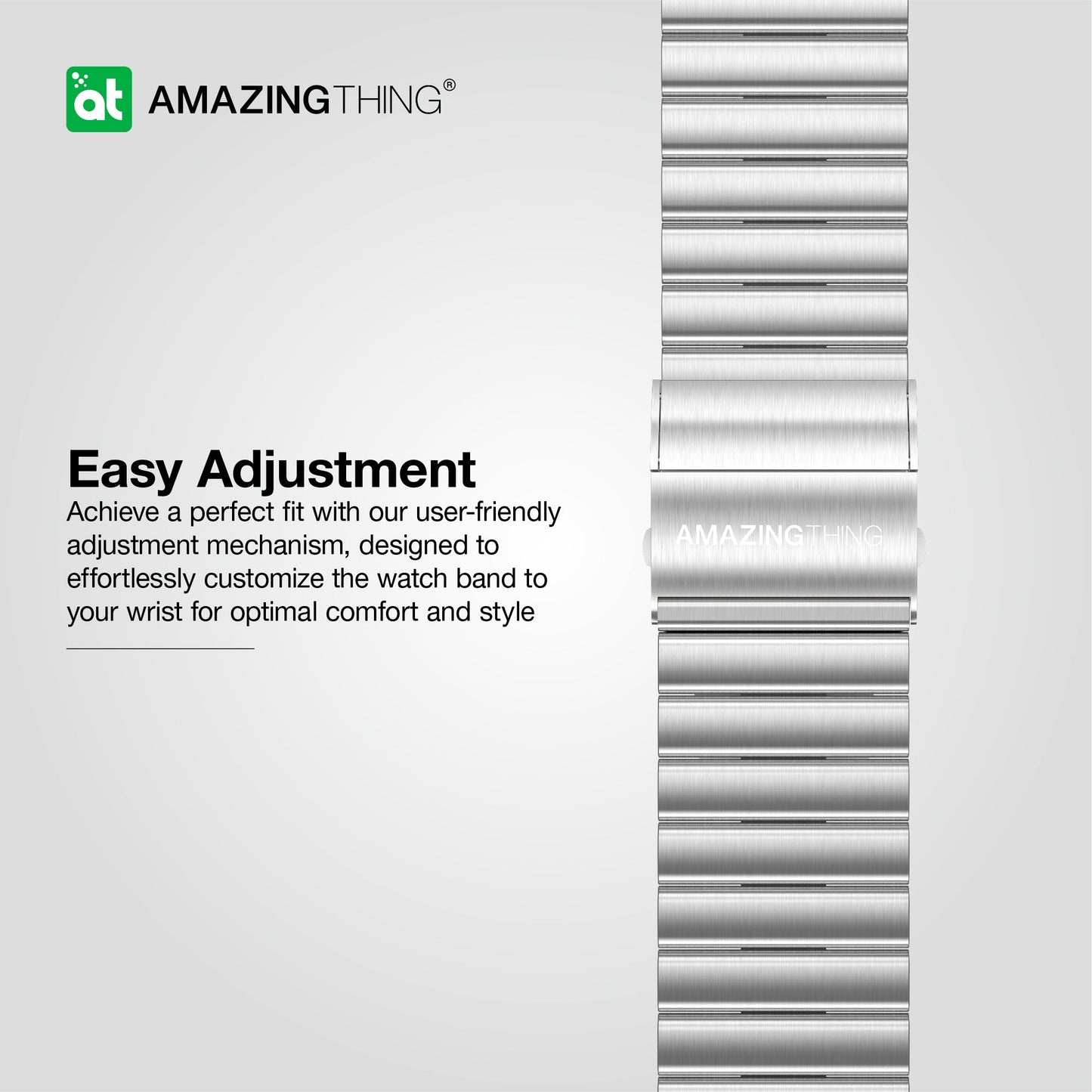 AMAZING THING TITAN STAINLESS STEEL BAND FOR APPLE WATCH 49/45/44/42MM - ALAMAT