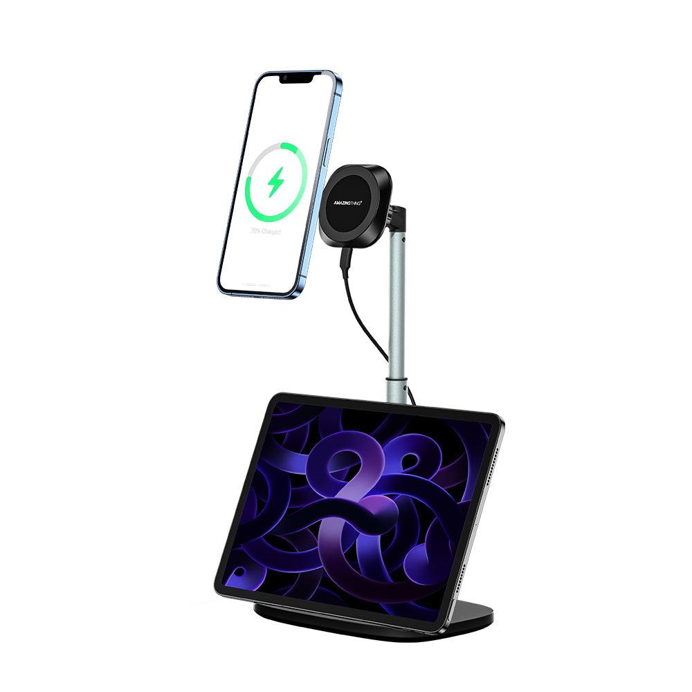AMAZING THING SPEED MAX MAGNETIC 15W CHARGER STAND BLACK - ALAMAT