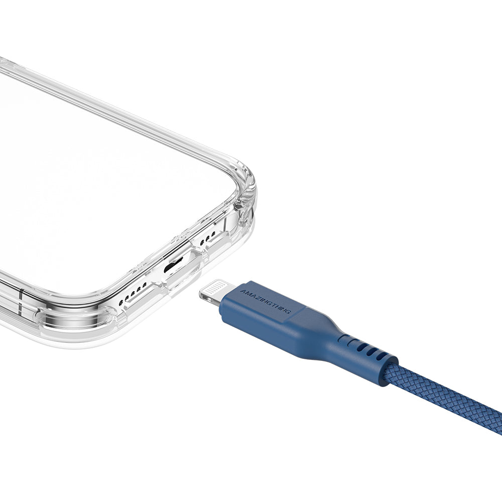 AMAZING THING THUNDER PRO LIGHTNING TO TYPE C 3.2A 30W 1.1M CABLE - ALAMAT