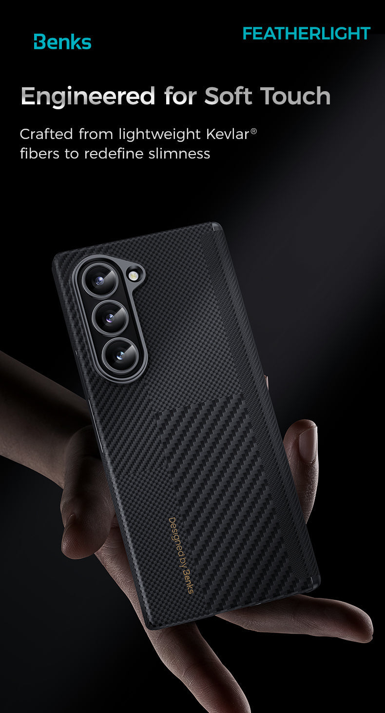 Benks Magnetic Montage Axis Kevlar Case Samsung Z Fold 6 - Best Buy Tech