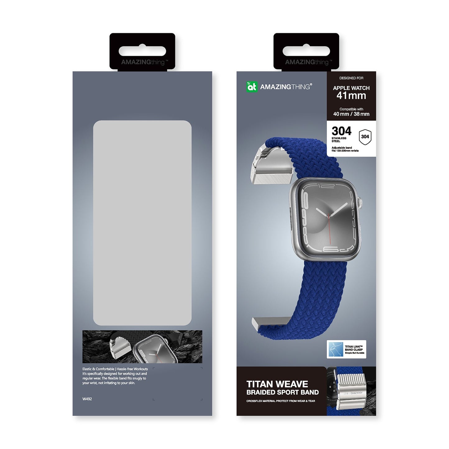 AMAZING THING TITAN WEAVE BAND FOR APPLE WATCH 41/40/38MM - ALAMAT