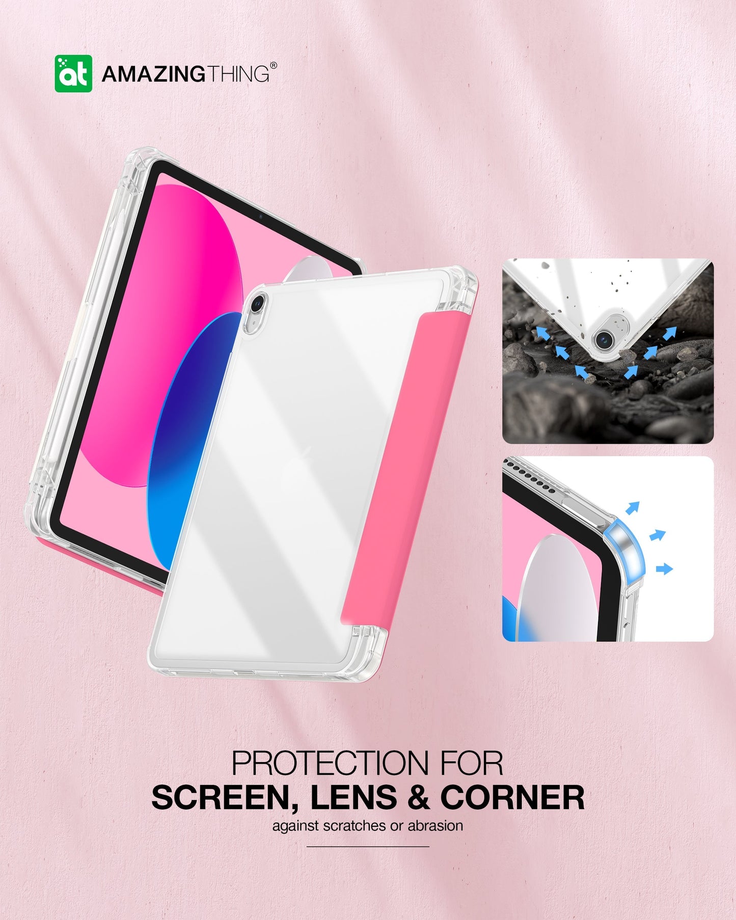 AMAZING THING SMOOTHIE DROP PROOF CASE FOR IPAD AIR 5 10.9" 2022 - ALAMAT