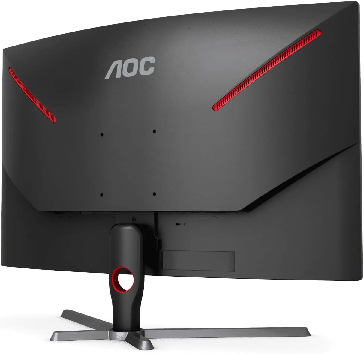 aoc cq32g3se 32 lcd curved qhd freesync premium monitor black red