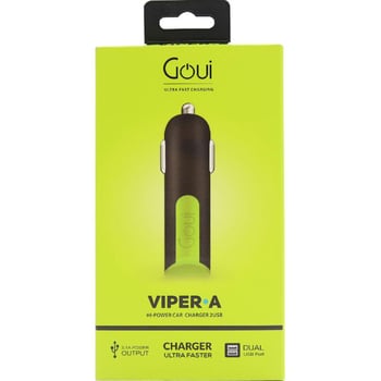 Goui Viper A - Power Car Charger - Black - Best Buy Tech