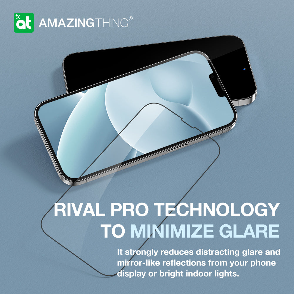 AMAZING THING IPHONE 2022 6.1" PRO 2.75D FULL COVER RADIX GLASS - ALAMAT