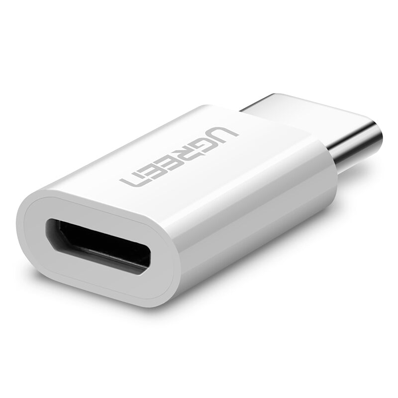 Ugreen Usb-C 3.1 To Micro Usb Adapter Abs Case - White - ALAMAT