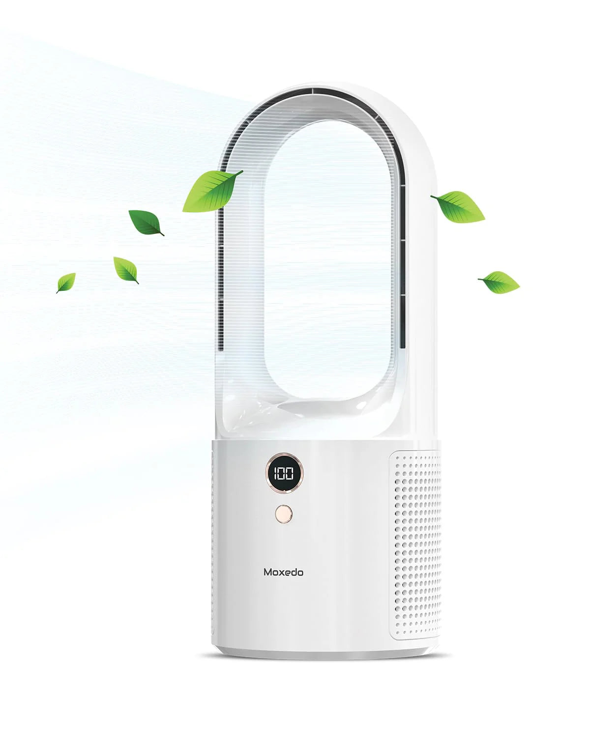 MOXEDO DESKTOP MINI COOLING BLADELESS FAN - WHITE - Best Buy Tech