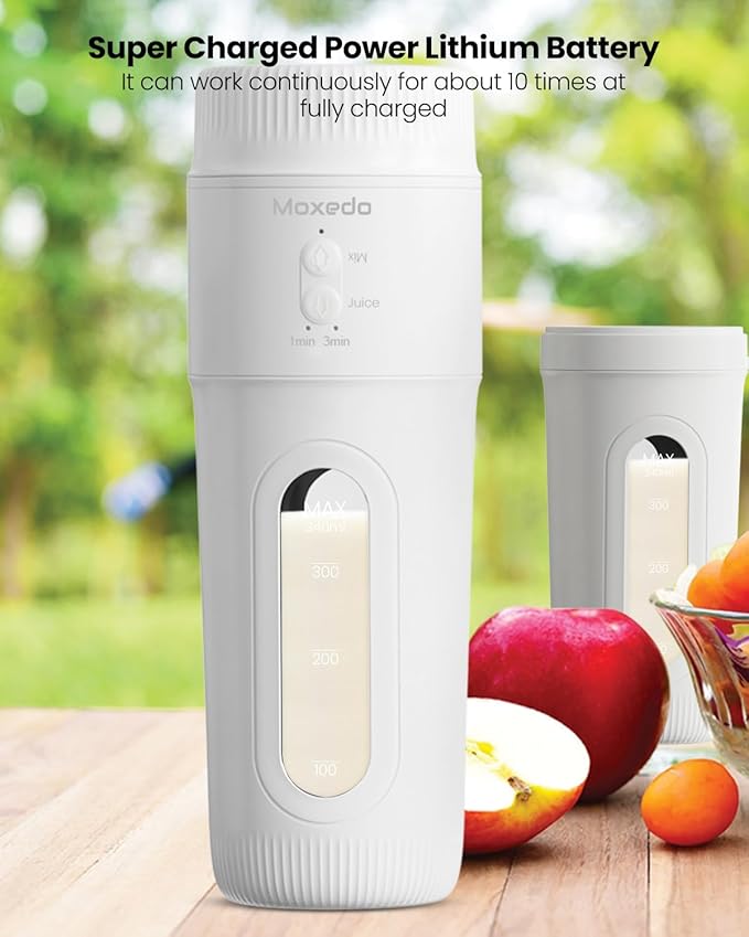 MOXEDO MULTI FUNCTION 3IN1 PORTABLE JUICER BLENDER WHITE - Best Buy Tech