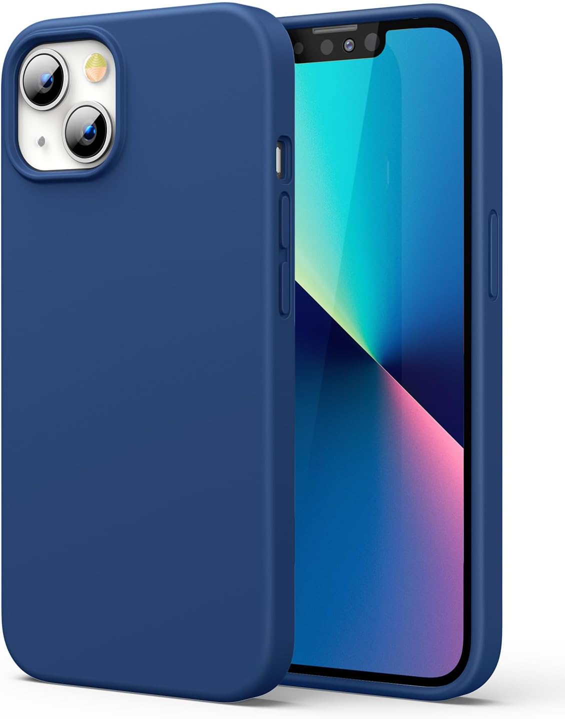 UGREEN Liquid Silicone Case for iPhone 13 (Dark) - Best Buy Tech