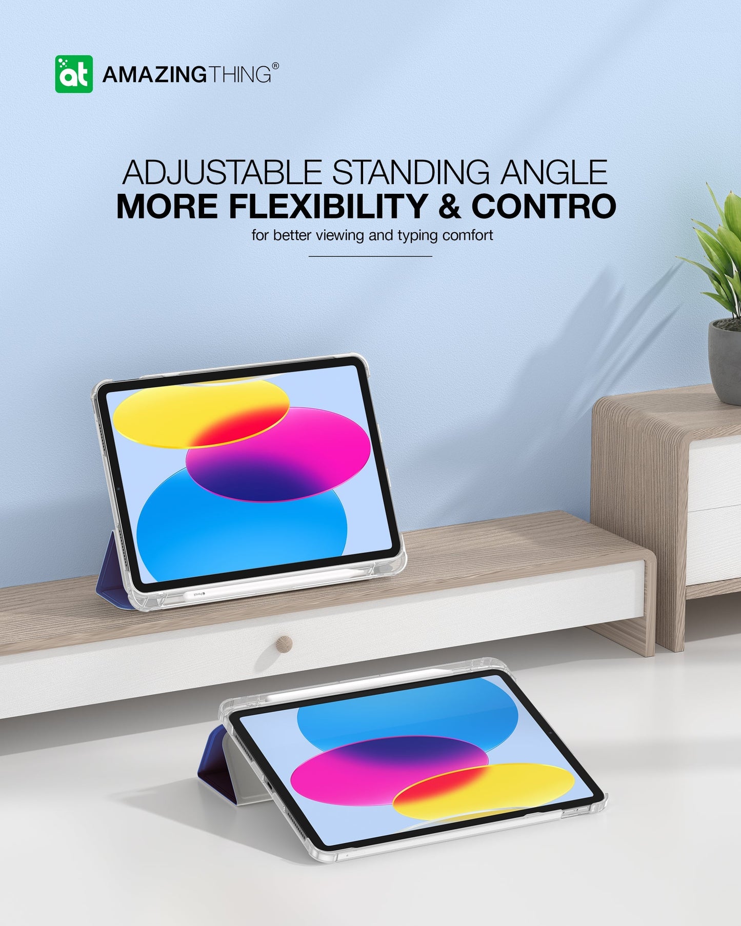 AMAZING THING SMOOTHIE DROP PROOF CASE FOR IPAD AIR 5 10.9" 2022 - ALAMAT