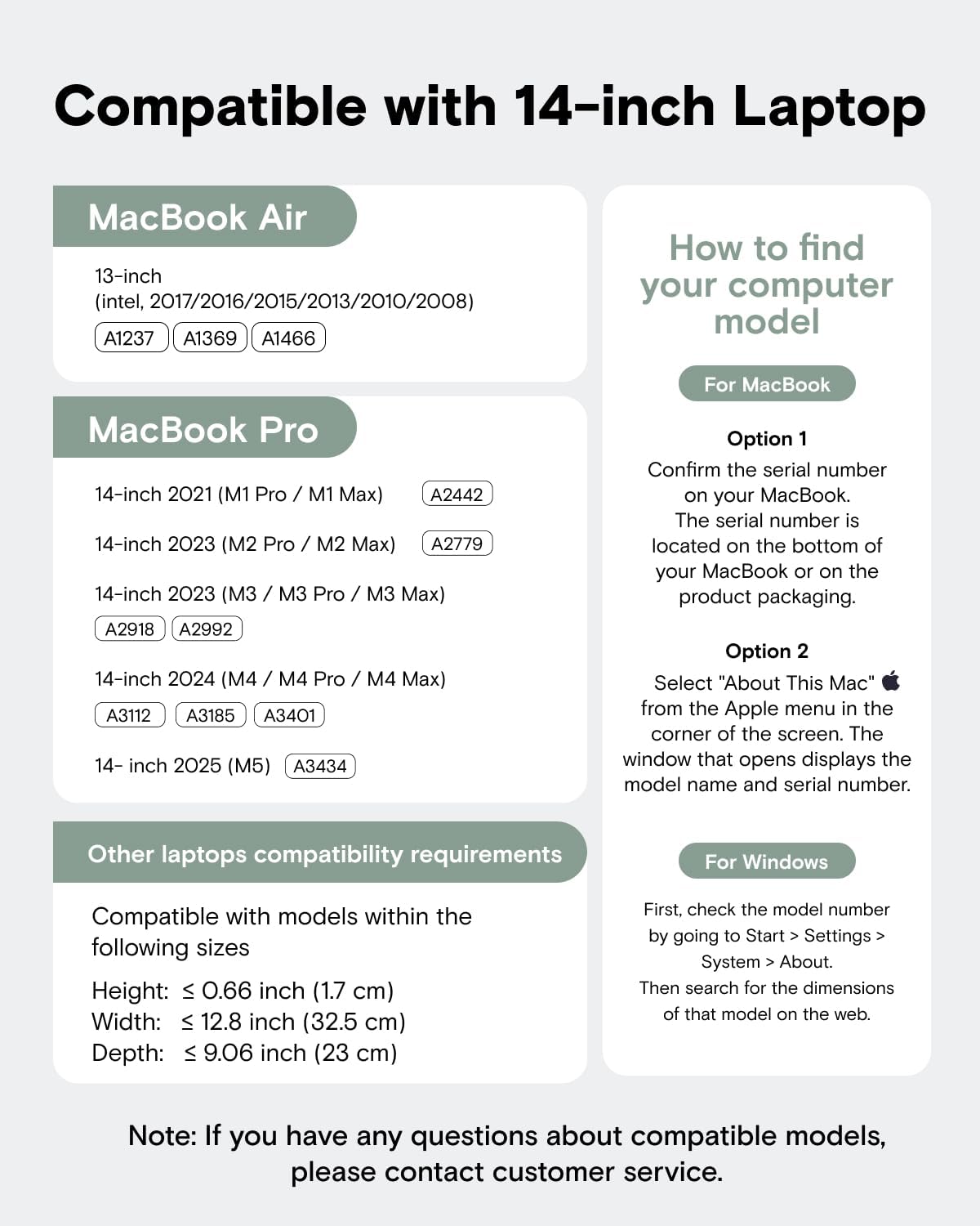 MOFT Laptop Carry Sleeve - Soothing Mist - 14"