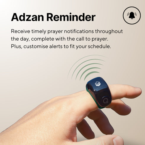 iqibla zikr ring app