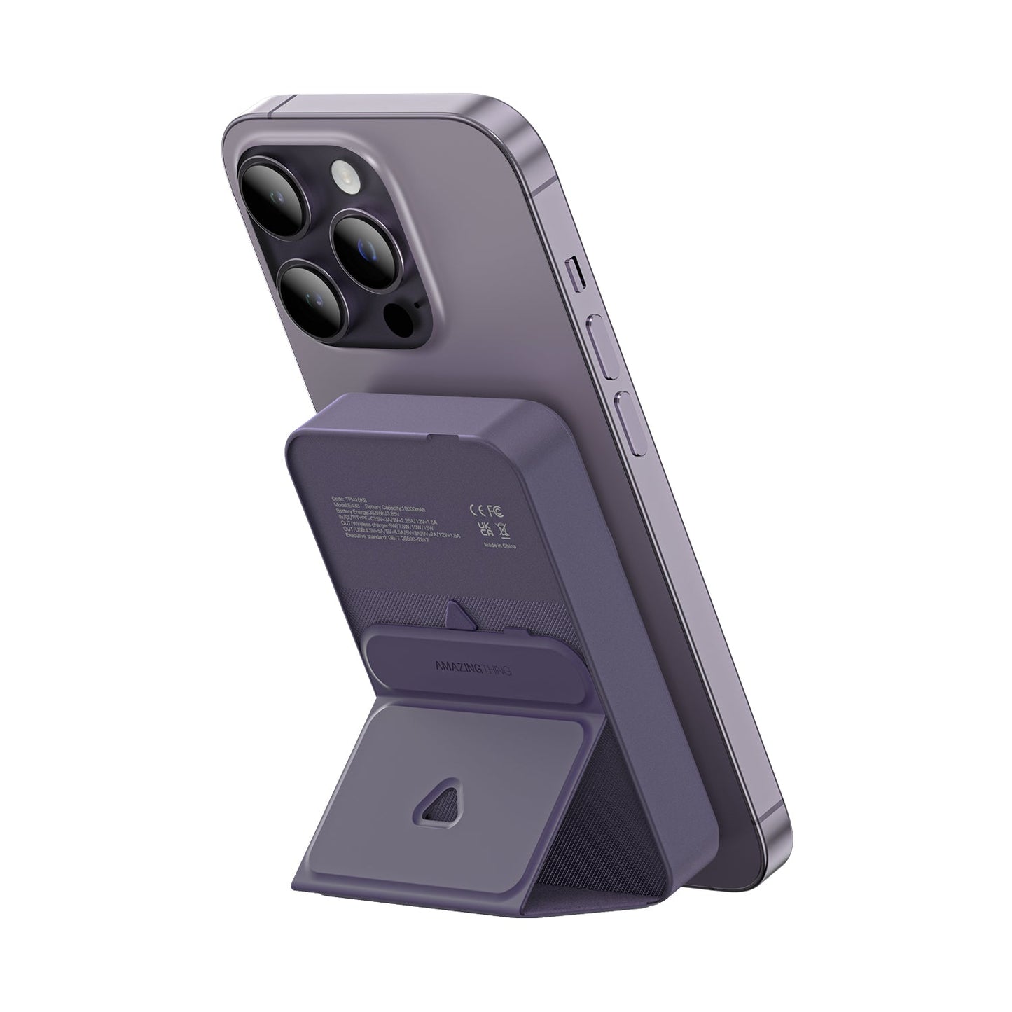 AMAZING THING THUNDER PRO MAG PD 5000MAH POWER BANK WITH HOLDER - ALAMAT