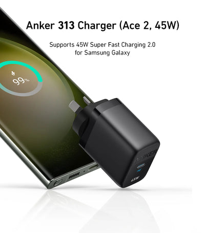 ANKER 313 ACE 2 45W WALL CHARGER - Best Buy Tech
