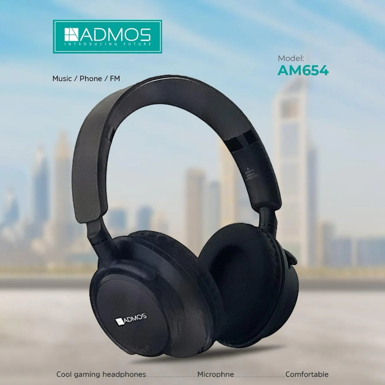 ADMOS WIRELESS HEADPHONES 5.0-AM654 - Best Buy Tech