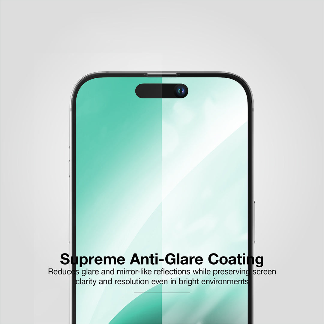 AMAZING THING IPHONE 15 6.7" PRO MAX 2023 3D FULLY COVERED RADIX MATTE GLASS - ALAMAT