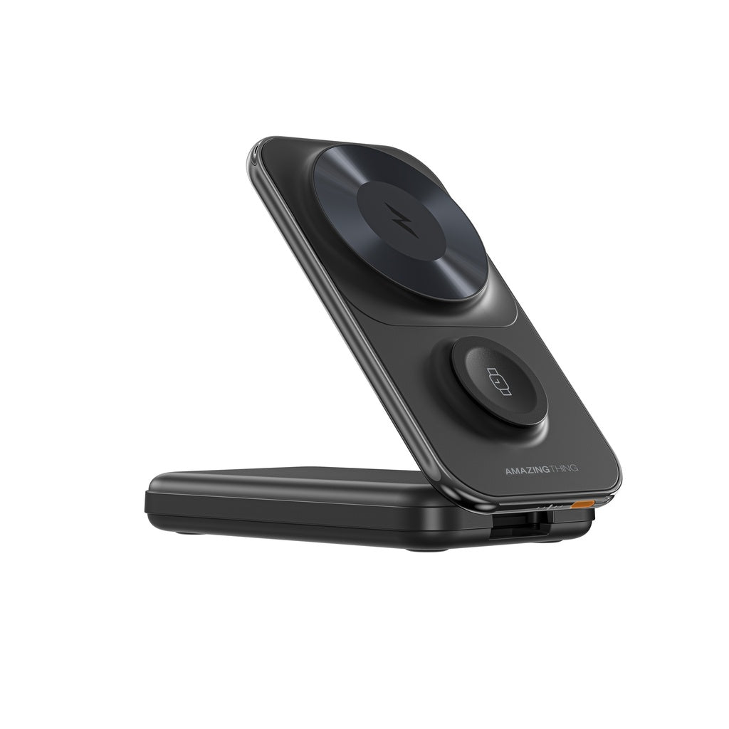 Amazingthing Thunder Pro Mag 6in1 Pd 22.5w 8000mah Power Station With Stand