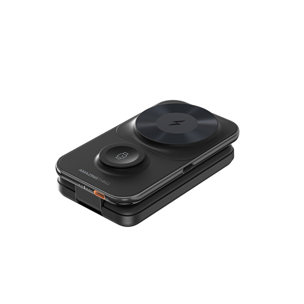 Amazingthing Thunder Pro Mag 6in1 Pd 22.5w 8000mah Power Station With Stand