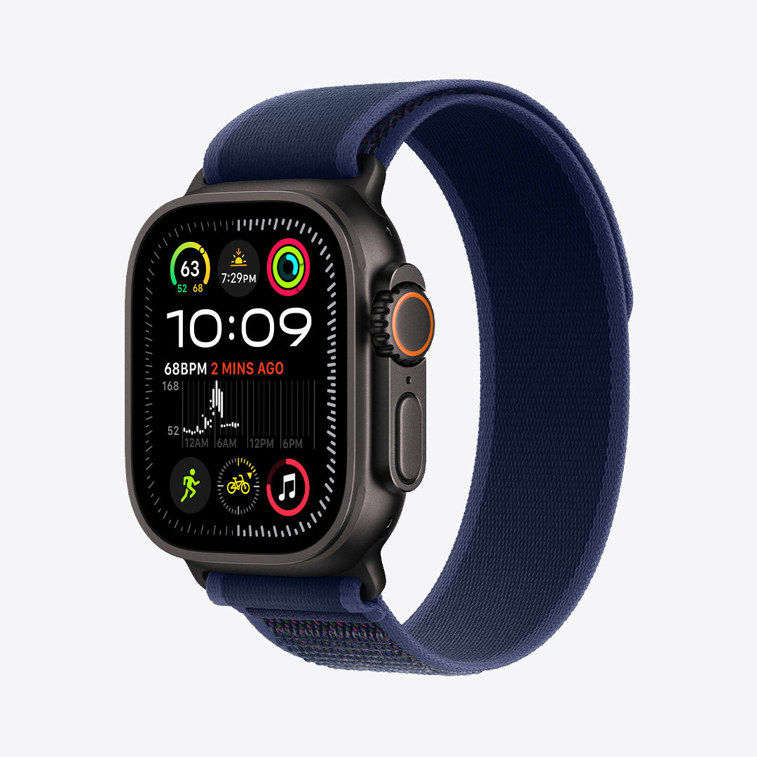 Apple Watch Ultra 2 GPS + Cellular | 49mm Black Titanium | Trail Loop - Best Buy Tech