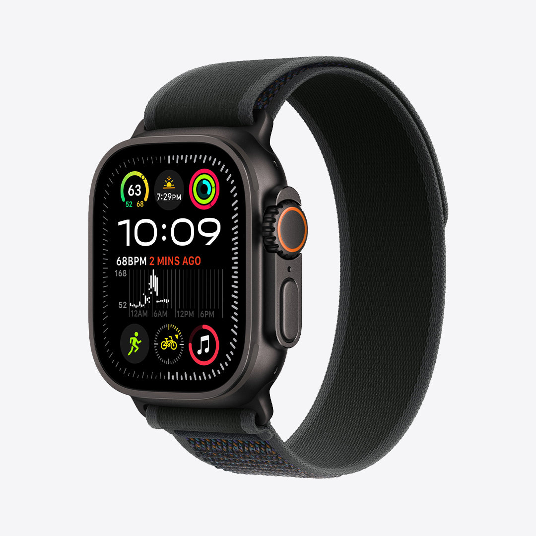 Apple Watch Ultra 2 GPS + Cellular | 49mm Black Titanium | Trail Loop - Best Buy Tech