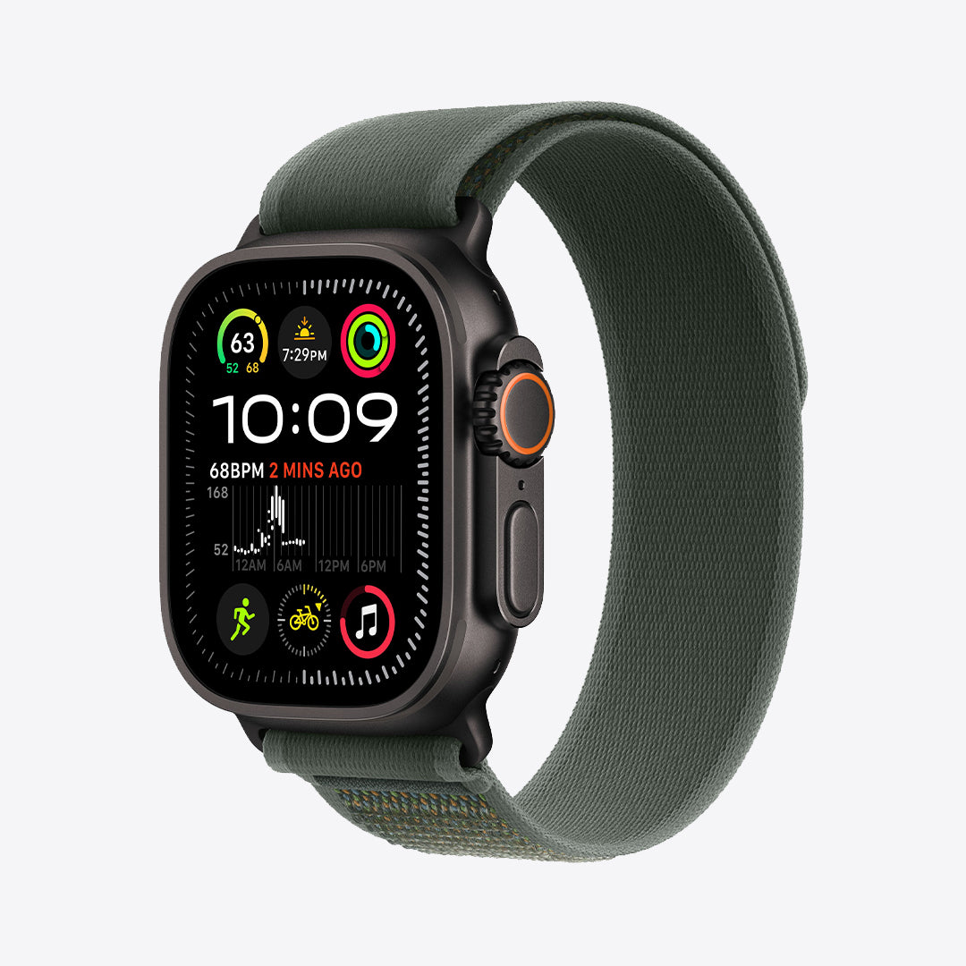 Apple Watch Ultra 2 GPS + Cellular | 49mm Black Titanium | Trail Loop - Best Buy Tech
