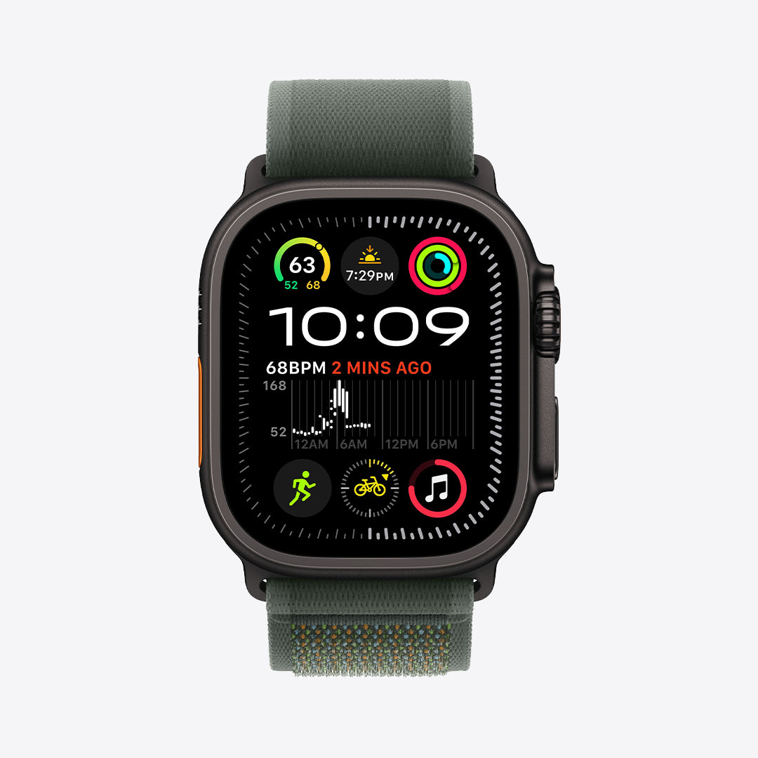 Apple Watch Ultra 2 GPS + Cellular | 49mm Black Titanium | Trail Loop - Best Buy Tech