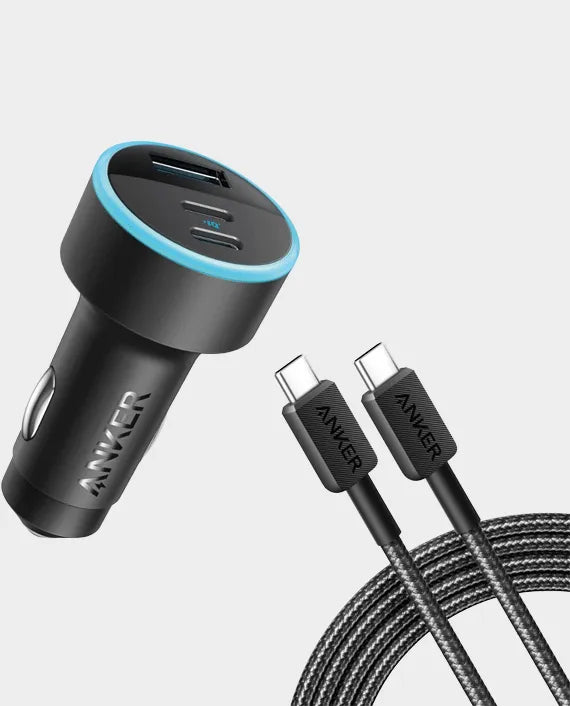 ANKER 335 CAR CHARGER 67W WITH C TO C CABLE(B2736H11)-BLACK - Best Buy Tech