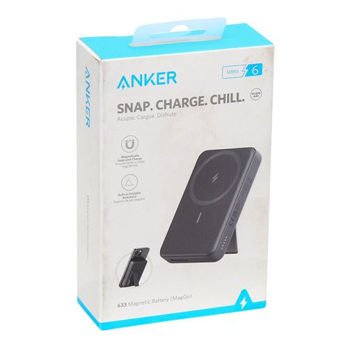 ANKER SNAP 633 MAGNETIC WIRELESS CHARGER MAGGO BLACK - Best Buy Tech
