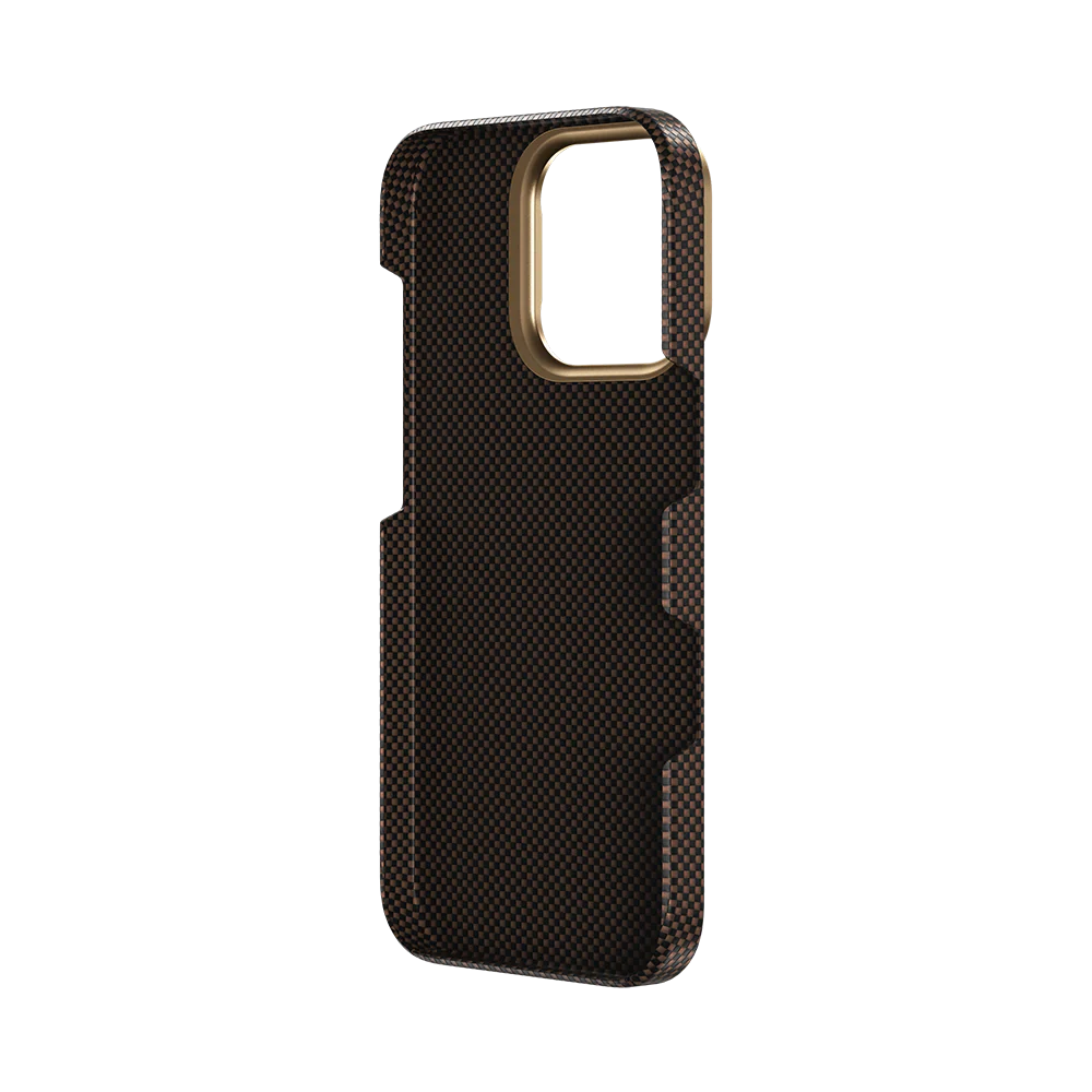 Benks ArmorTint Magnetic Case  (Kevlar® fiber) Gold - Best Buy Tech