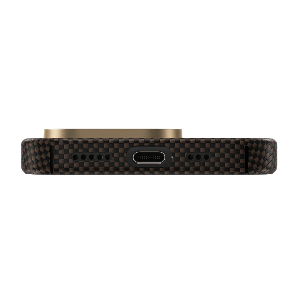 Benks ArmorTint Magnetic Case  (Kevlar® fiber) Gold - Best Buy Tech
