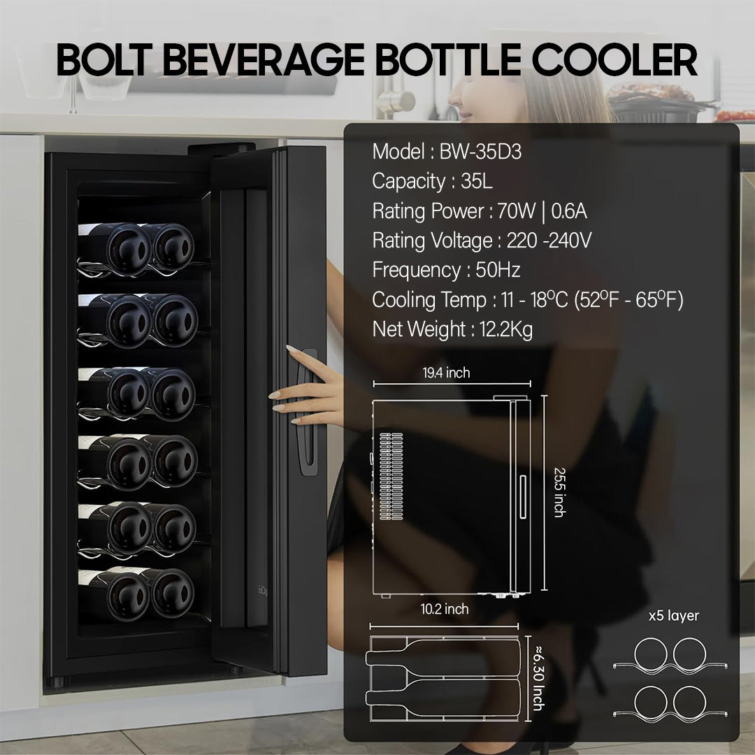 BOLT BEVERAGE REFRIGERATOR (BOTTLE COOLER) - ALAMAT