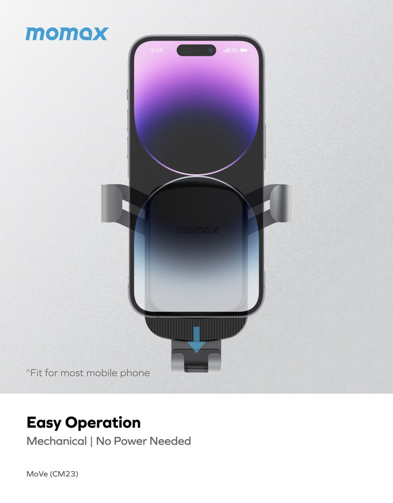 MOMAX MOVE UNIVERSAL EASY CAR MOUNT - ALAMAT